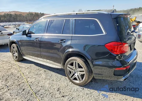 2015 Mercedes-Benz Gl 63 Amg из США, поврежденный, VIN 4JGDF7EE1FA611974